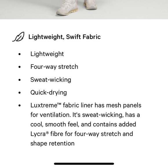 NWT LULULEMON Court Rival HR skirt, size 4 black - Picture 4 of 9